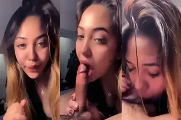 Chizzcake Indo Nyepong Kontol Gede Sampe Crot Mulut